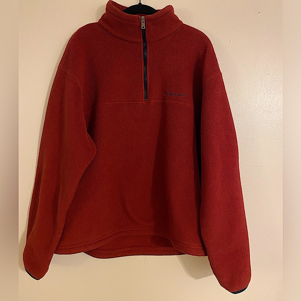 Timberland Vintage Fleece Half Zip Pullover